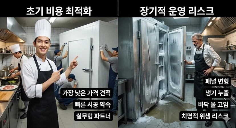 저온창고설치