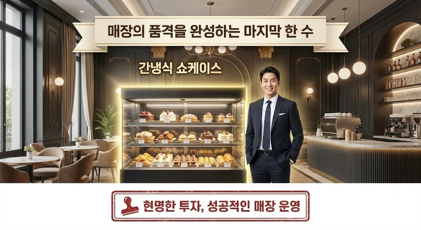 매장의 가치와 품질을 높이는 간냉식 쇼케이스