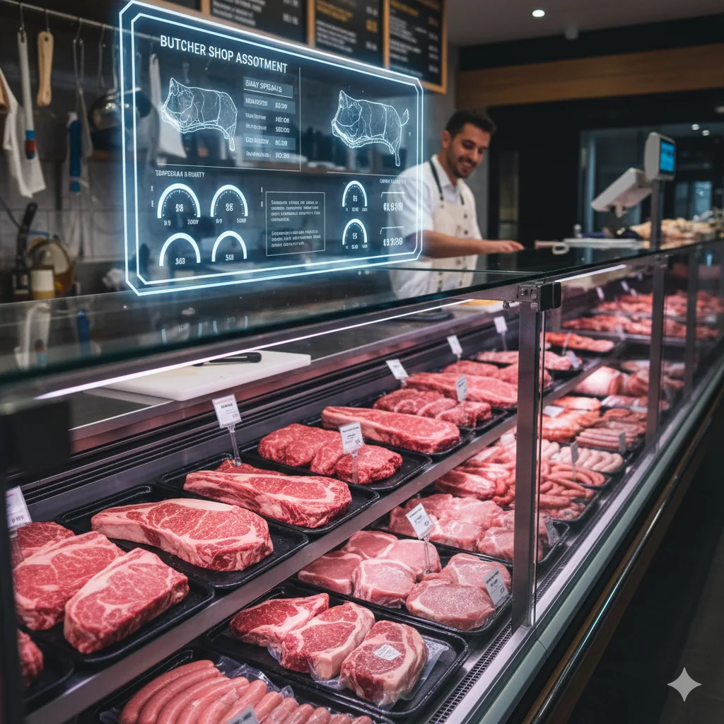 고기 쇼케이스