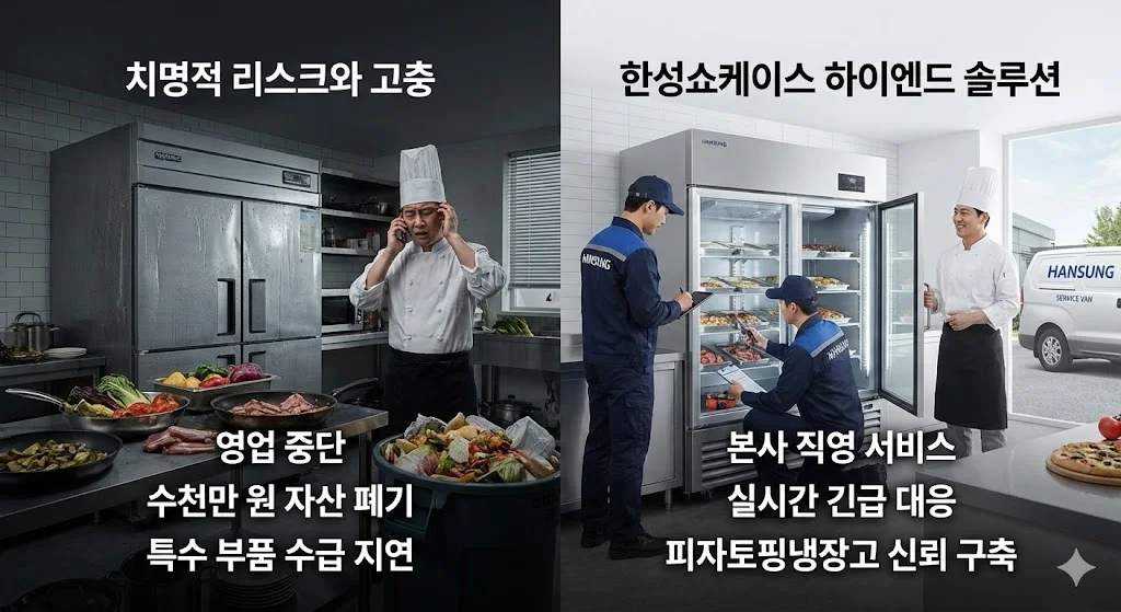 피자토핑냉장고