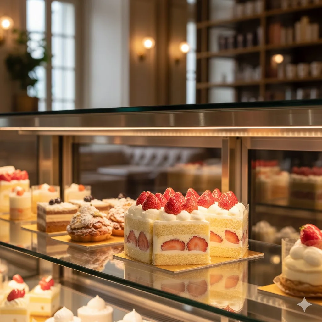 카페 쇼케이스 냉장고