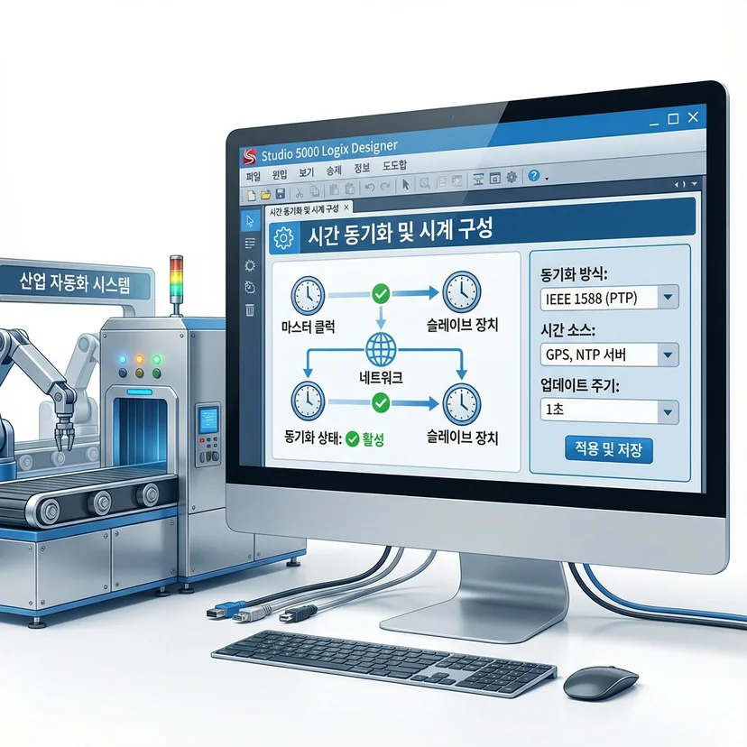 Studio 5000 Clock Sync Config Tool이 필요한 이유