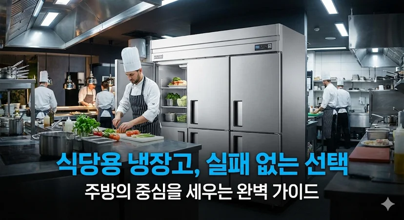 식당용냉장고