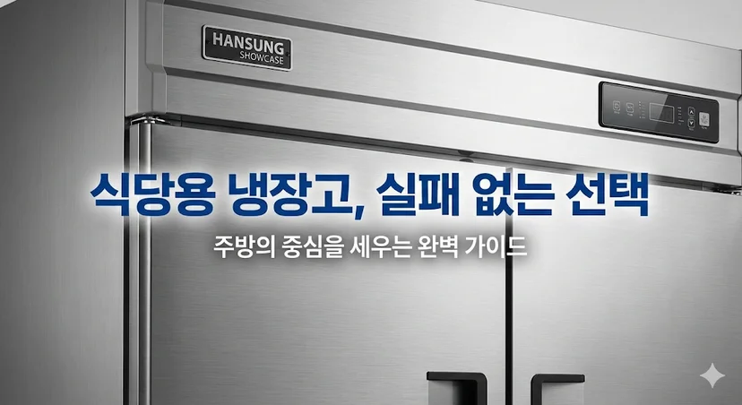 식당용냉장고