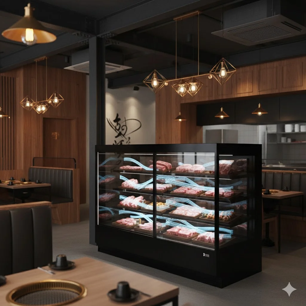 고기 쇼케이스
