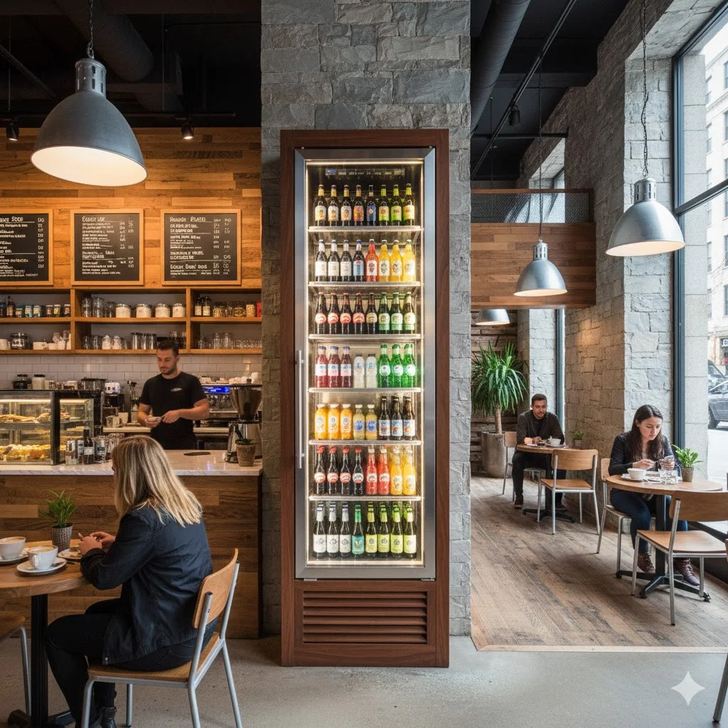 업소용 음료 쇼케이스