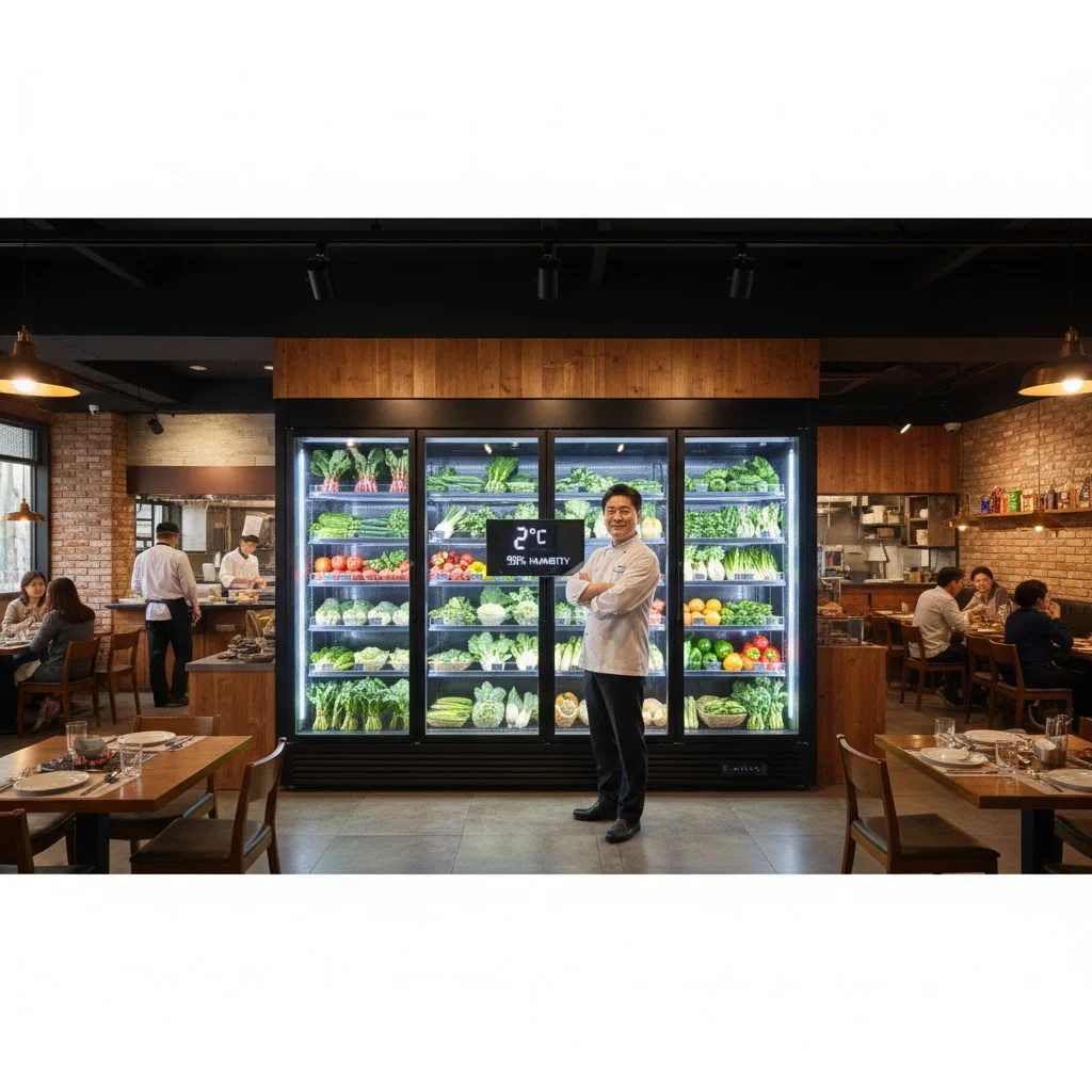 업소용야채냉장고