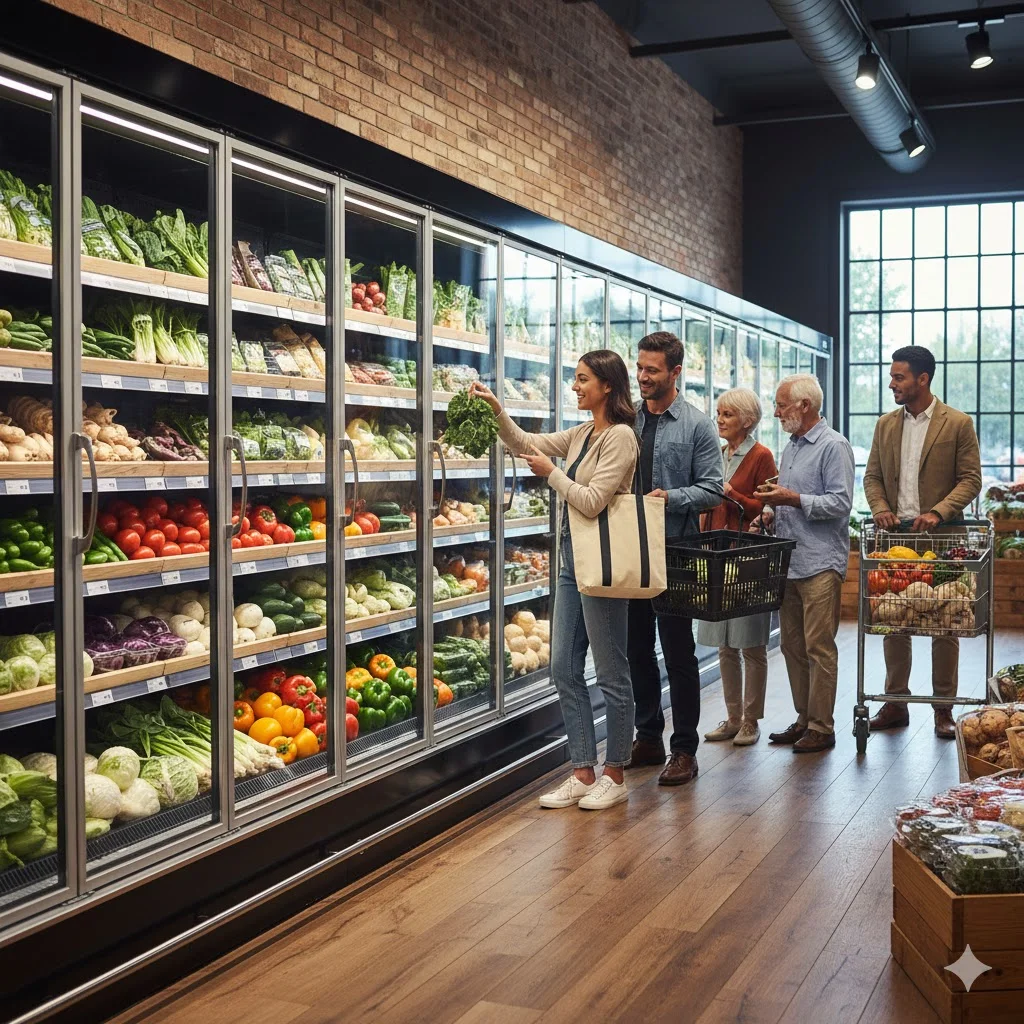 업소용야채냉장고