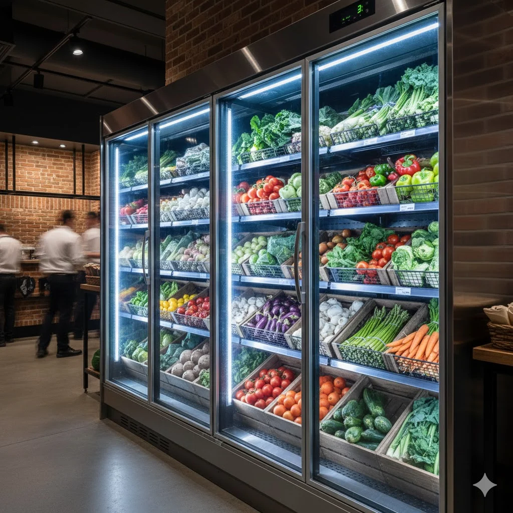 업소용야채냉장고