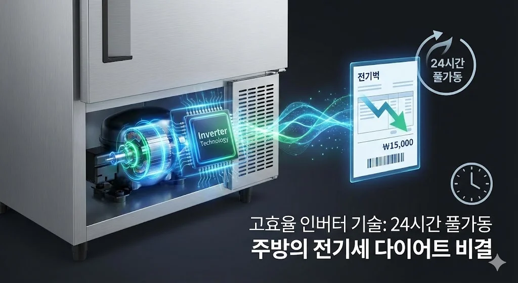 고효율 인버터 기술: 24시간 풀가동 주방의 전기세 다이어트 비결