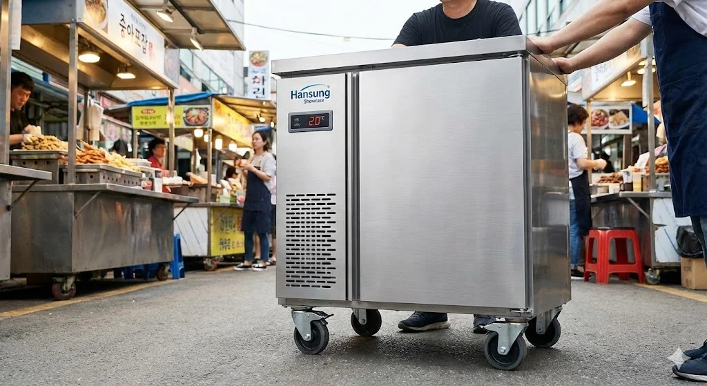 경계를 허무는 신선함의 자유, 이동식냉장고: 왜 기동성과 성능을 동시에 잡아야 할까요?