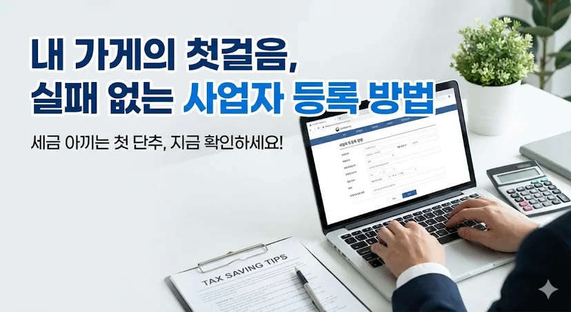 사업자 등록 방법