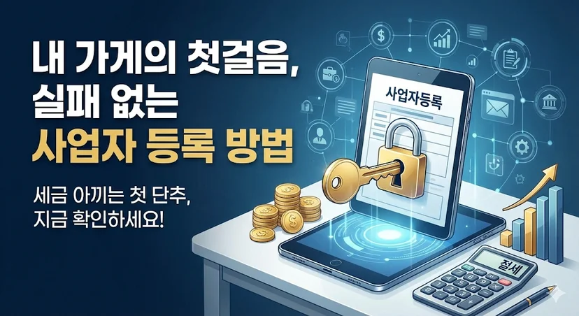 사업자 등록 방법