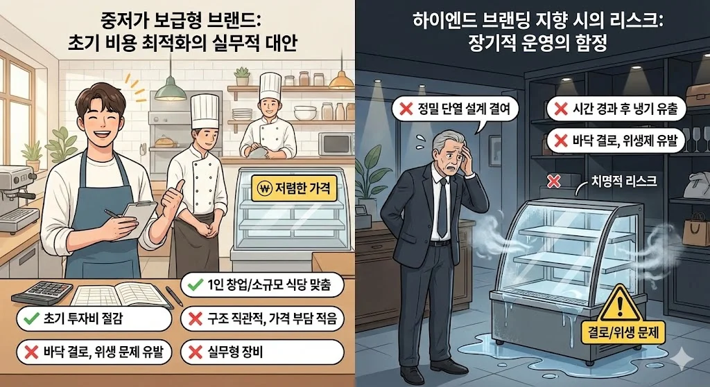 쇼케이스가격