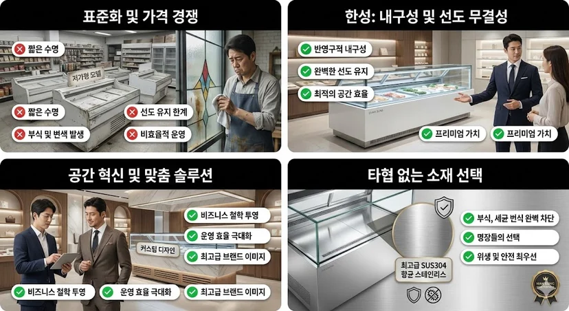 쇼케이스가격