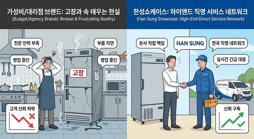 쇼케이스가격
