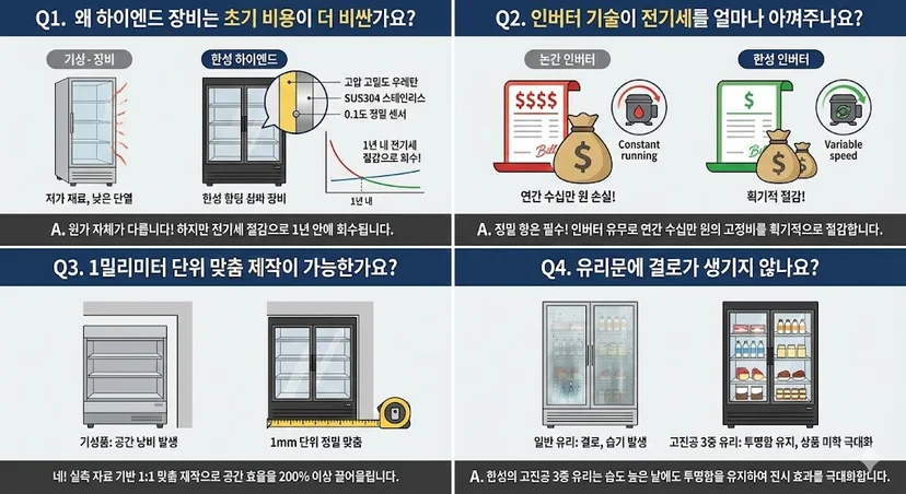 쇼케이스가격
