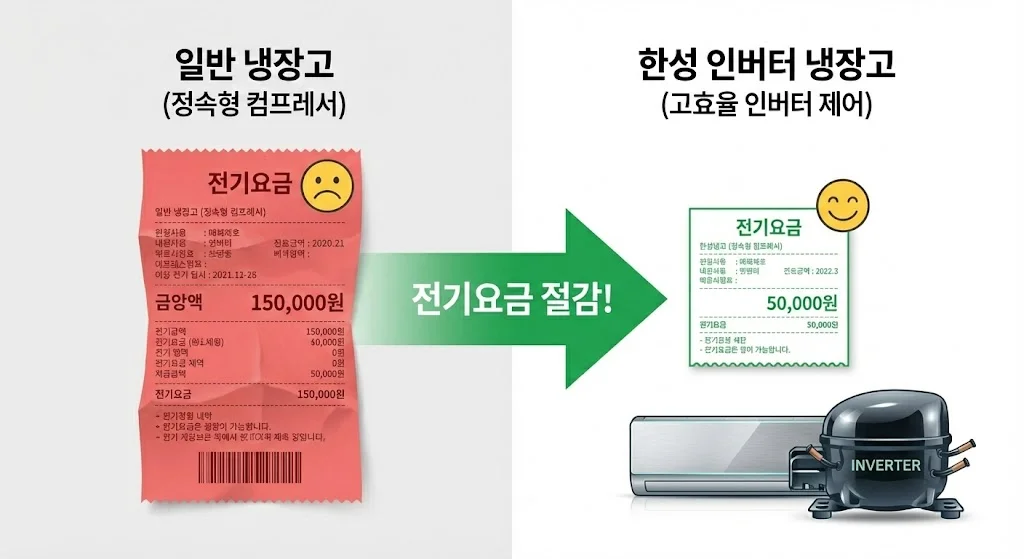 고효율 인버터 기술로 전기세 절감