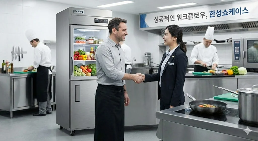 성공적인 워크플로우를 응원하는 한성쇼케이스