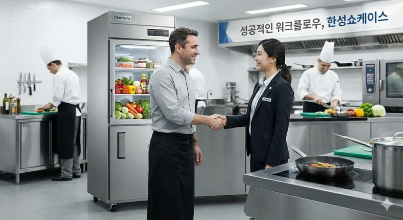 성공적인 워크플로우를 응원하는 한성쇼케이스