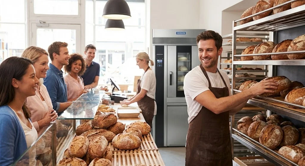 빵의 품격을 높이는 마지막 한 조각의 기술력, 한성이 사장님의 성공적인 아침을 디자인합니다