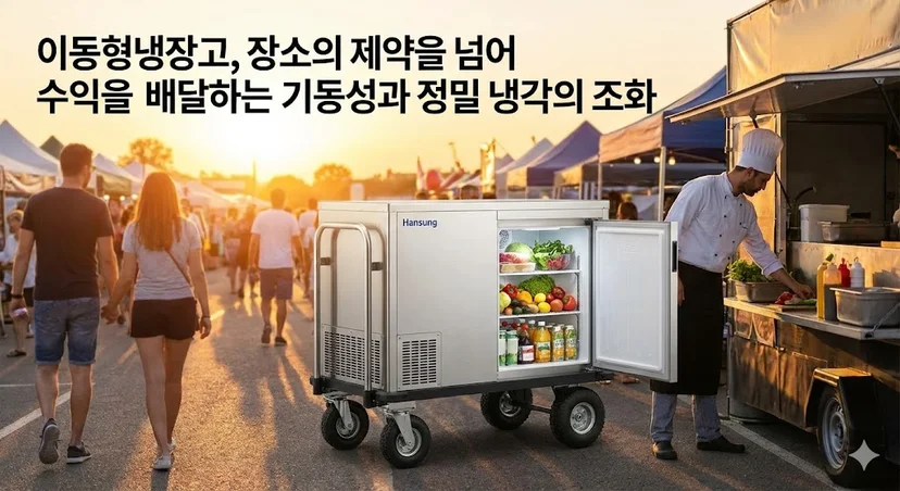 움직이는 신선함의 창고, 이동형냉장고