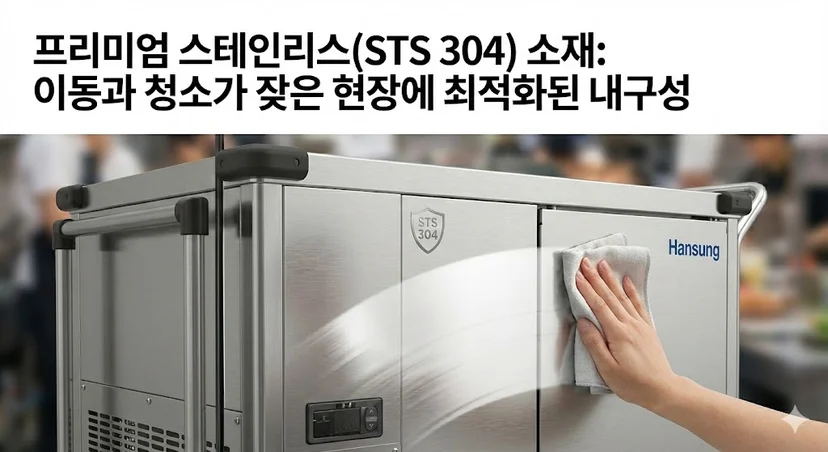 프리미엄 스테인리스(STS 304) 소재