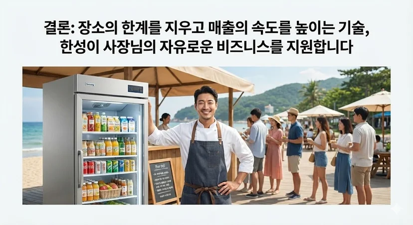결론: 장소의 한계를 지우고 매출의 속도를 높이는 기술