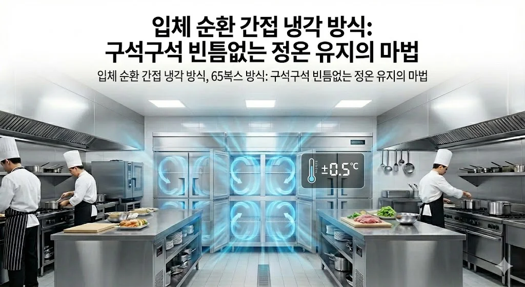 입체 순환 간접 냉각 방식