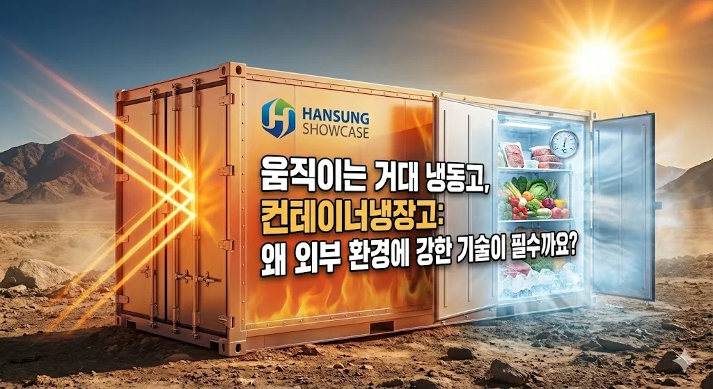 움직이는 거대 냉동고, 컨테이너냉장고: 왜 외부 환경에 강한 기술