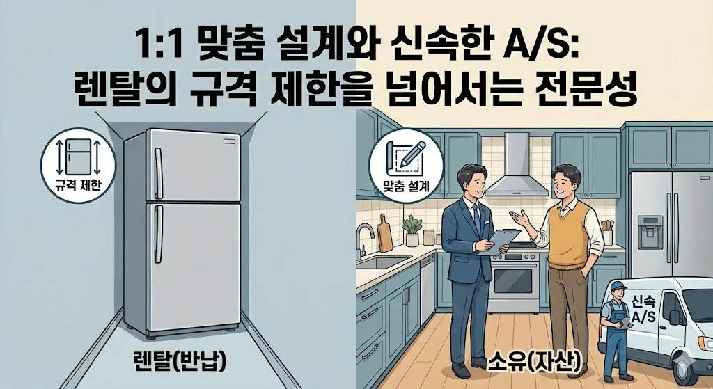 1:1 맞춤 설계와 신속한 A/S: 전문성