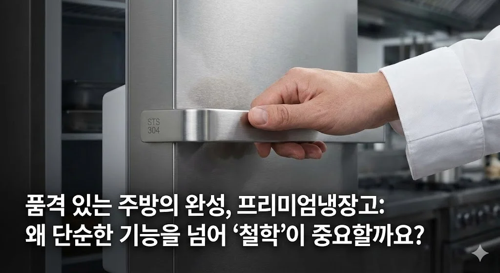 품격을 완성하는 프리미엄 냉장고의 디테일과 '철학'의 가치