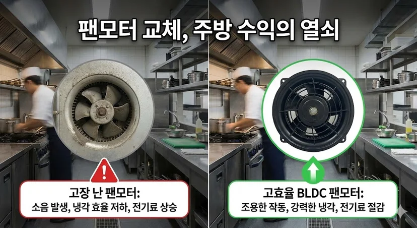 팬모터교체, 소음은 잡고 냉각 효율은 높이는 고효율 인버터의 비밀