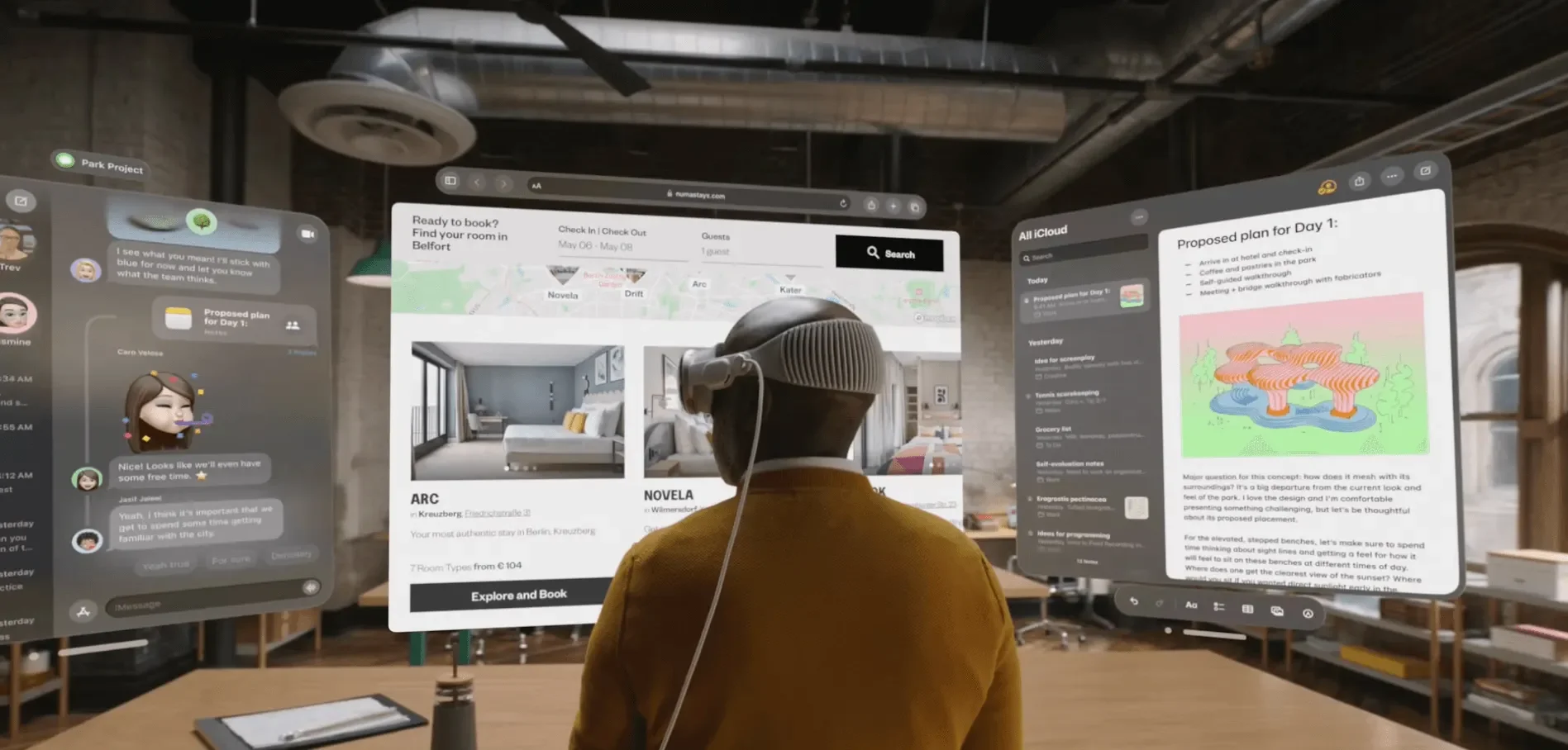 공간 컴퓨팅 애플 비전 프로 비전프로