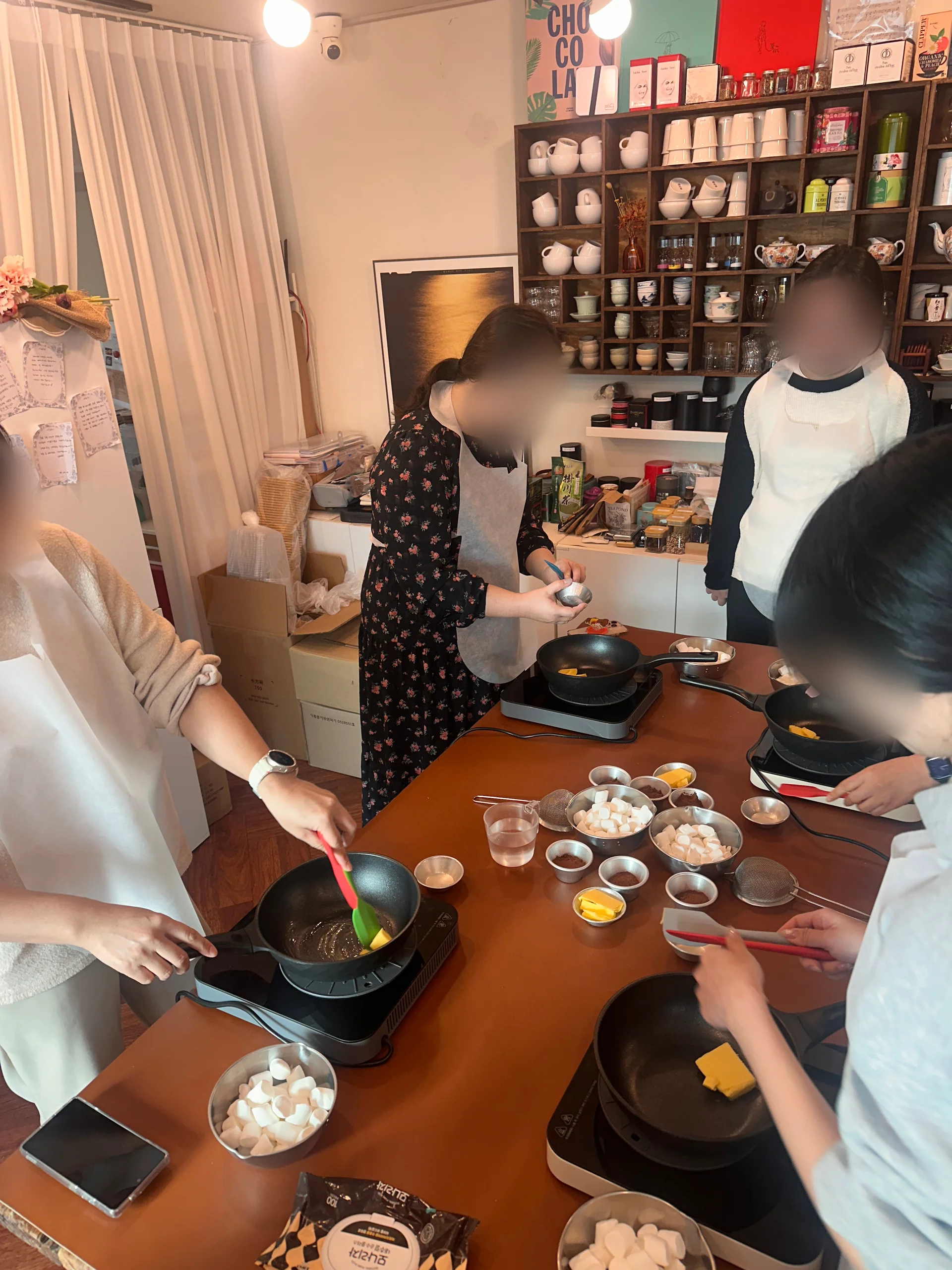 두바이 쫀득 쿠키 만들기 진행 사진