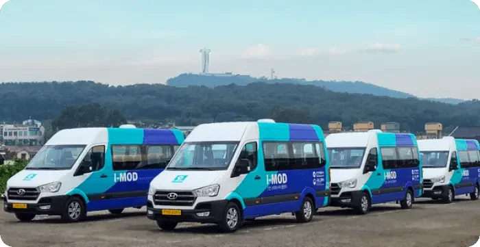 씨엘모빌리티의 통근버스 운영 전문 위탁 관리 서비스