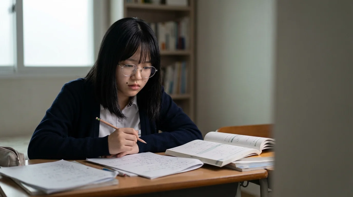 수능 수학공부법 시작점: 수학 노베이스 고2 여학생의 불안한 공부 환경