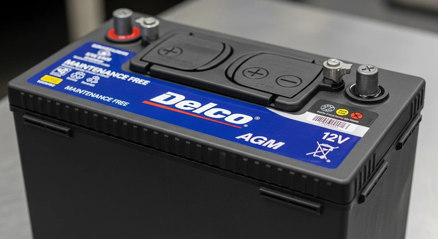 델코 차량용 AGM 배터리