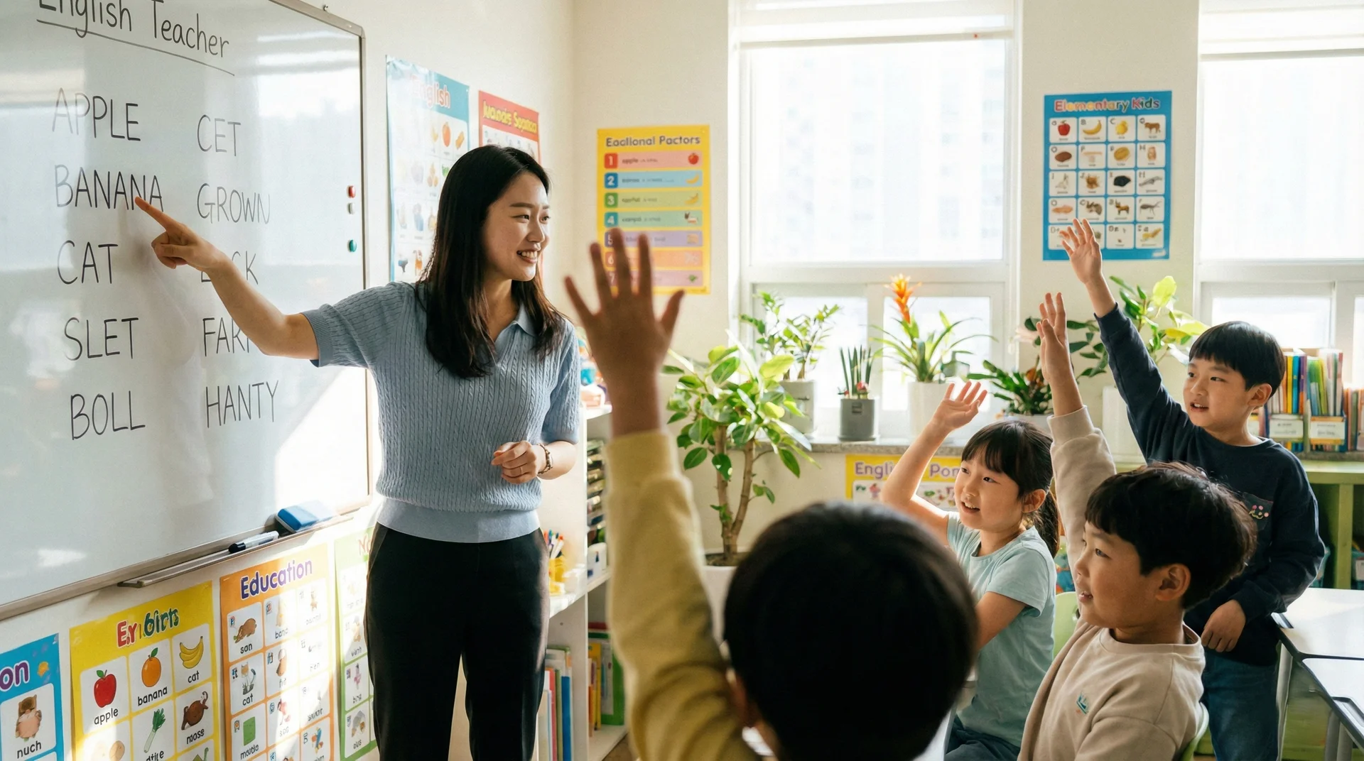 英语课堂管理 学生行为引导 少儿英语教学技巧