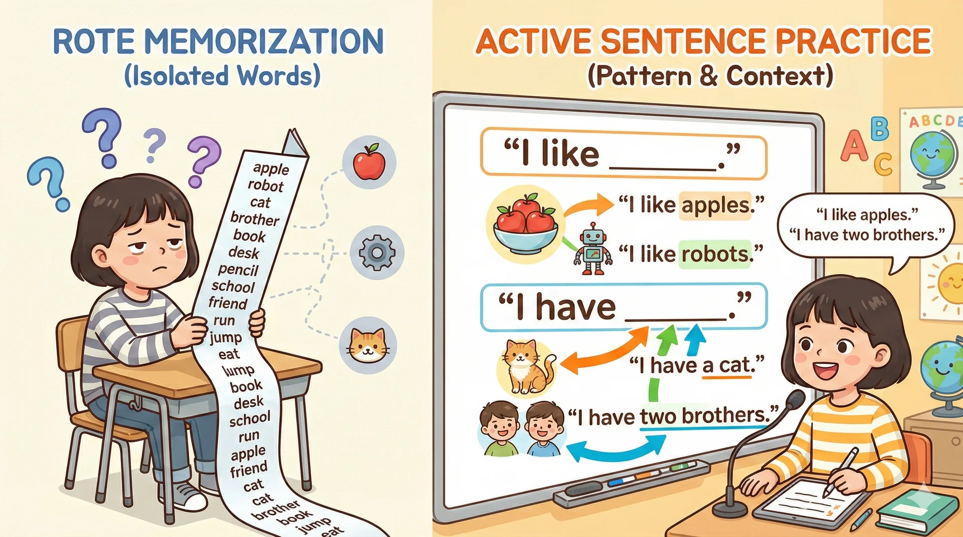 句型教学 语法结合记忆