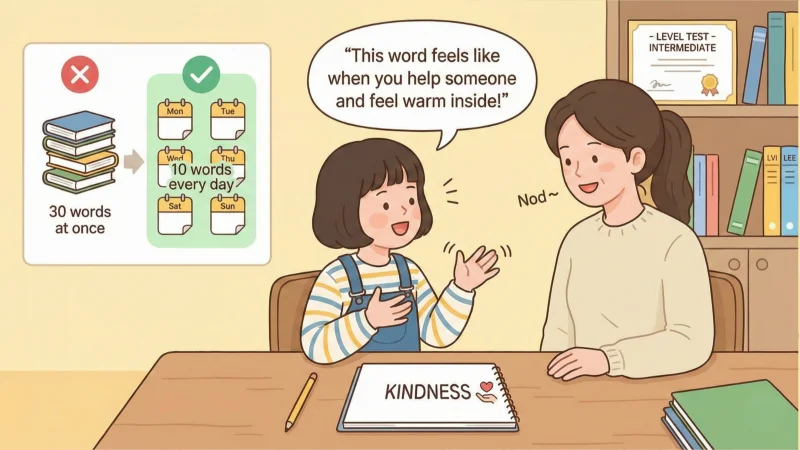 单词理解检测 学习习惯培养