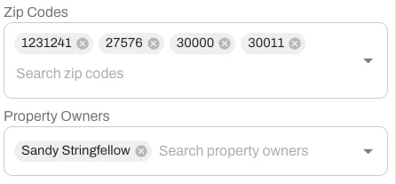 Create custom property widgets filtered by zip code or owner for targeted landing pages and neighborhood-specific PPC campaigns