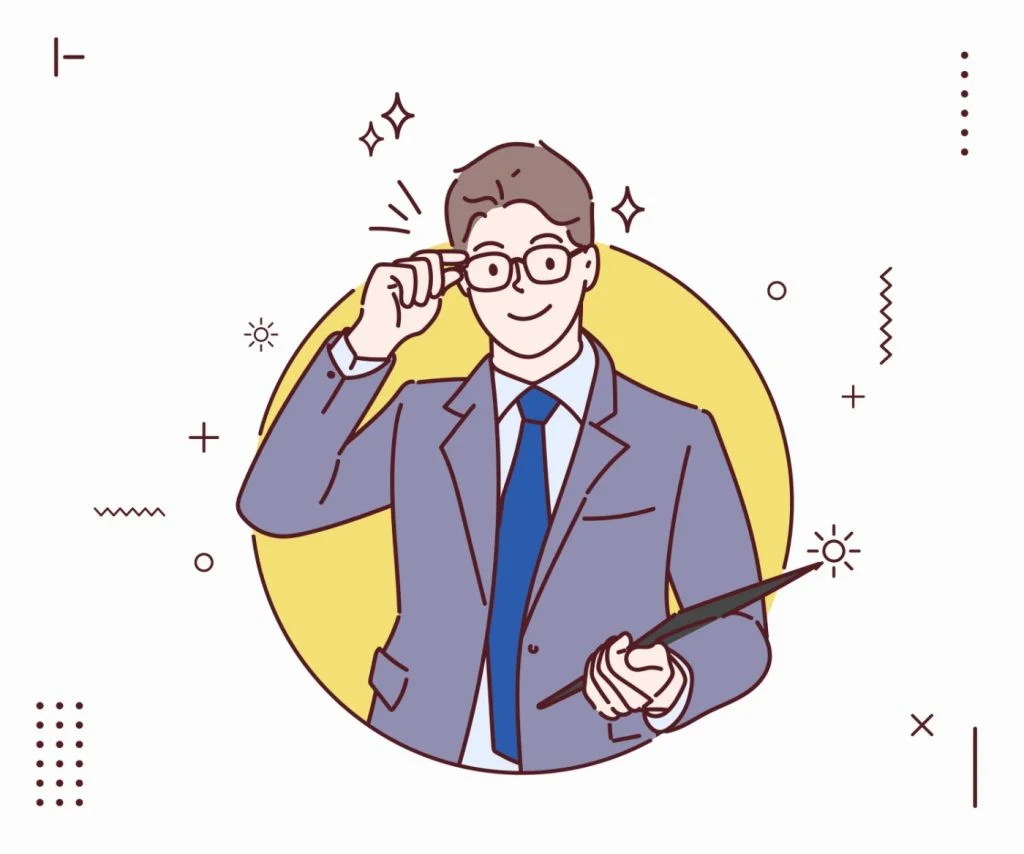 전자구매솔루션의 도입을 상담하고 교육을 하는 씨마켓 직원