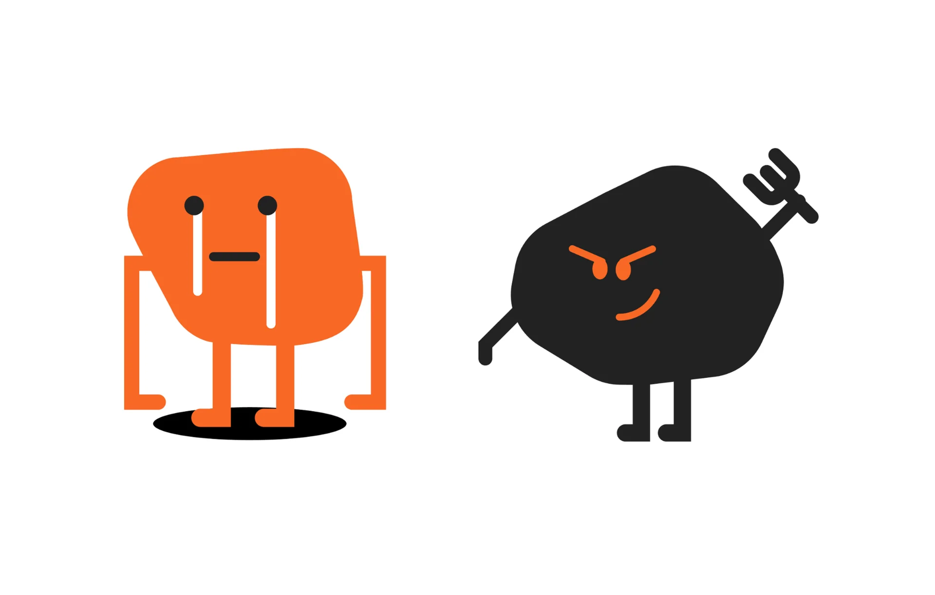 슬픈 페블이와 신난 데블이