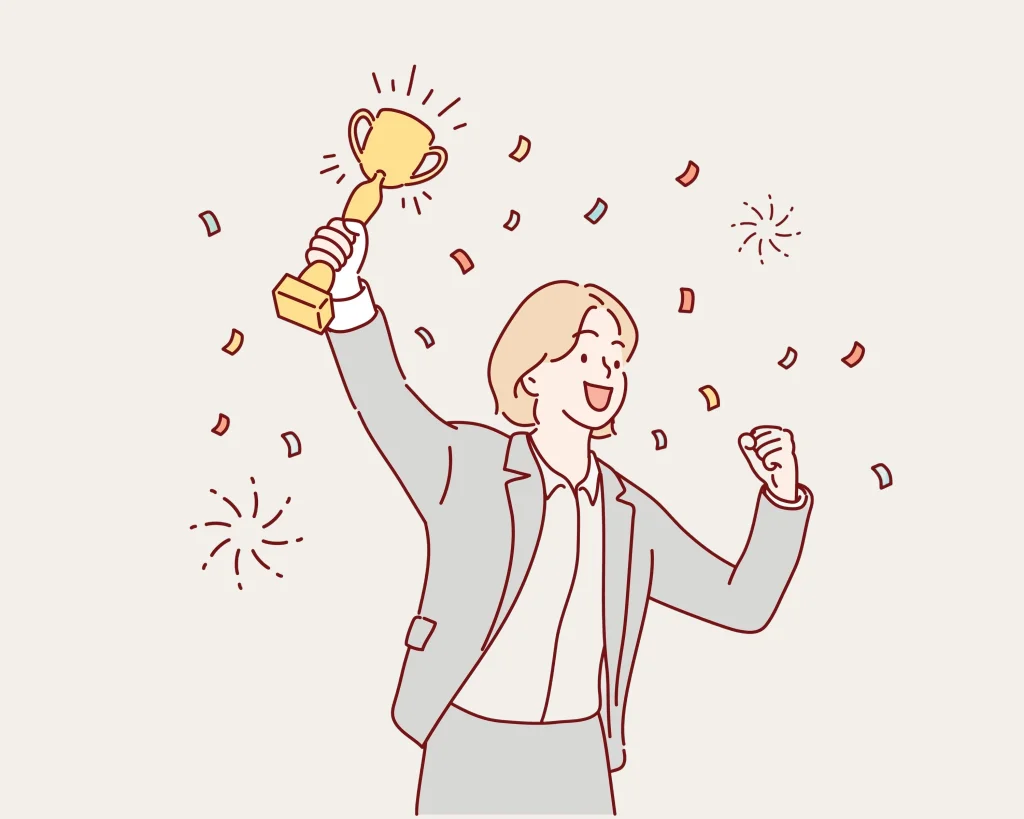 내부감사 이후 표창을 받음