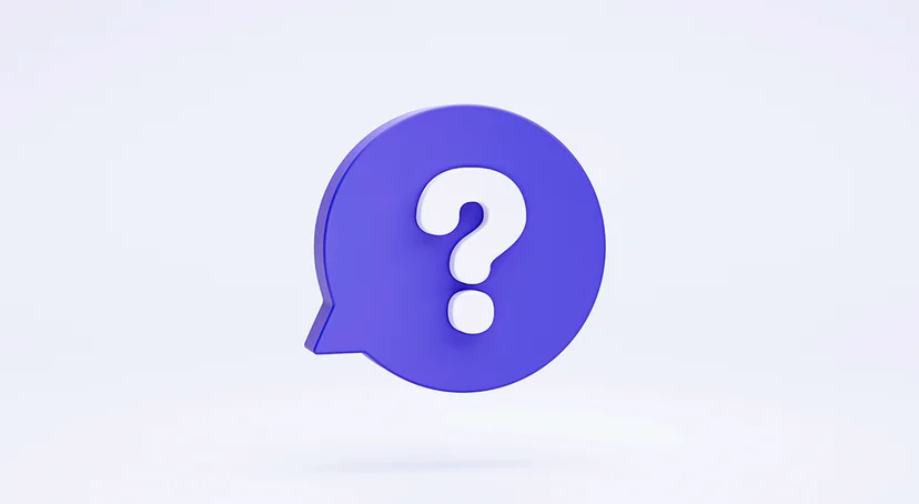 외국인 모델 섭외 시 자주 묻는 질문 FAQ, 물음표 아이콘