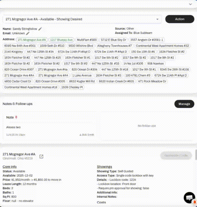 You can now mark prospects as real estate agents in the Command Cente