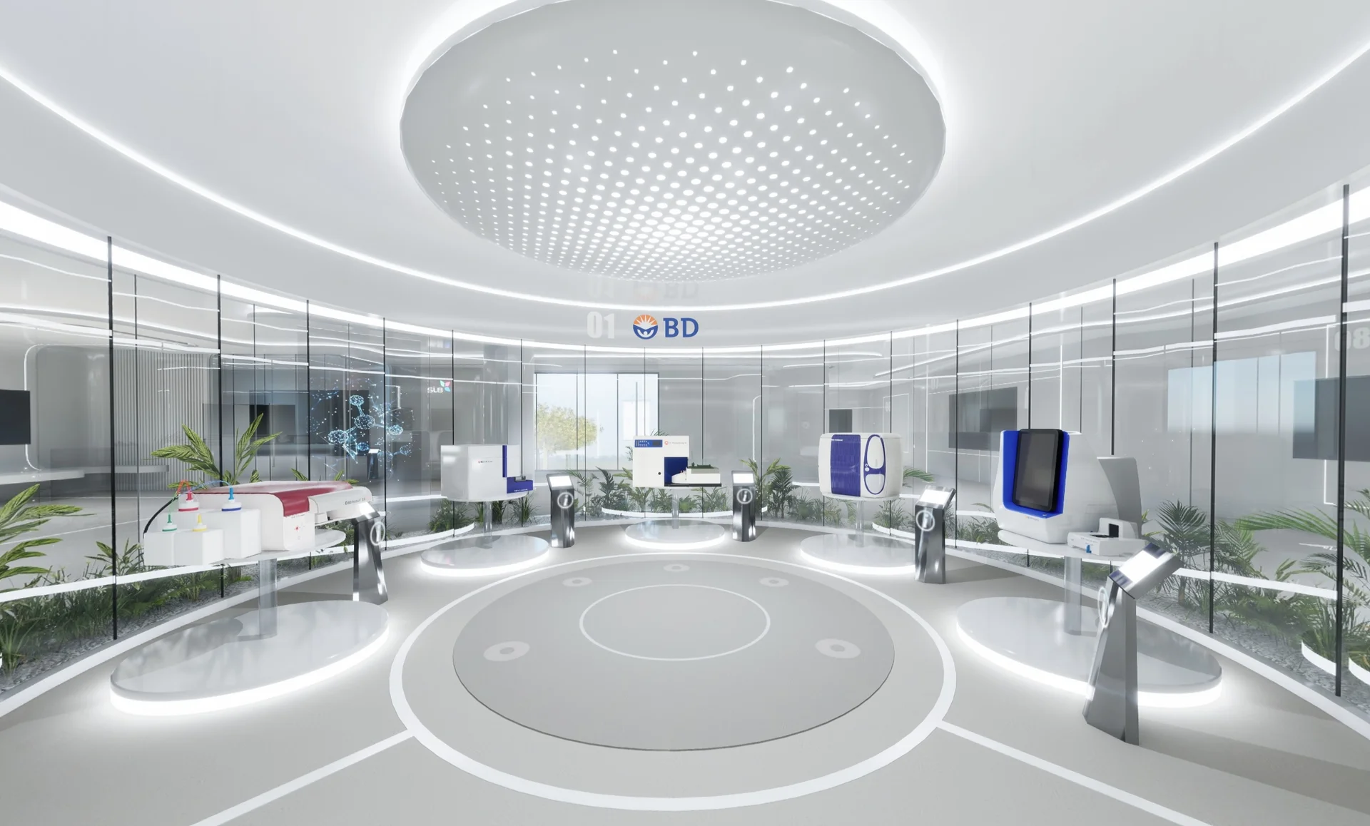 Serin Bio Online Experience Center Research Equipment Exhibition Hall