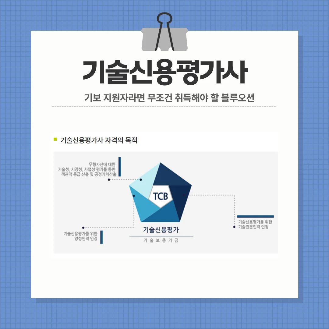 기술신용평가사(TCB) (기보 맞춤형 블루오션)