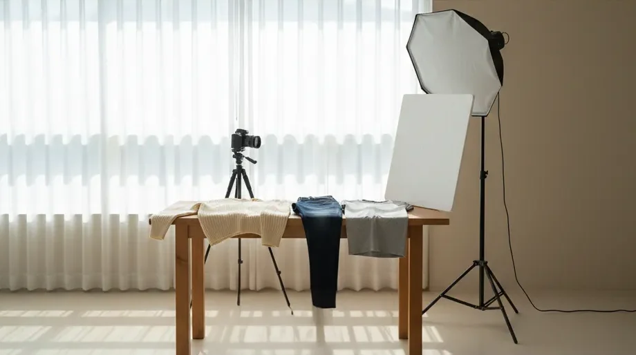 촬영을-위한-조명-세팅